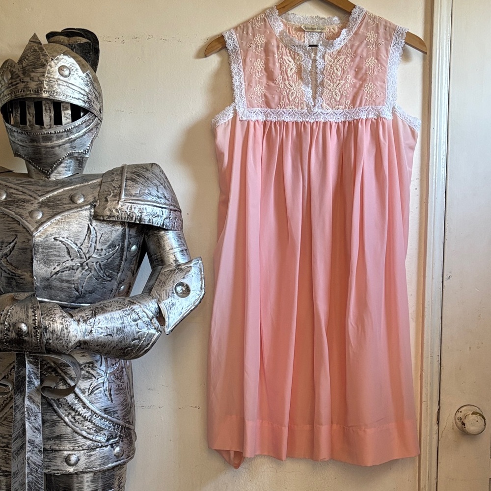 Authentic Vintage 1970s Christian Dior Lingerie Nightgown